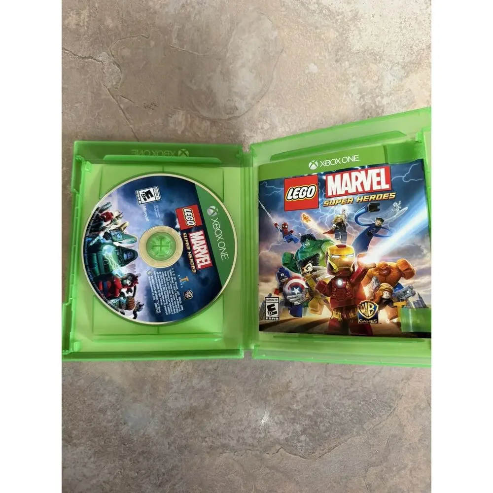 Lego: Marvel Super Heroes - Microsoft Xbox One Tested Working CIB
